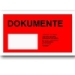 Dokumententaschen-Etiketten (Restposten)