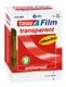 Tesafilm Office 57379<br/>transparent, PP<br/><b>25 mm</b> breit<br/>66 m auf der Rolle<br/>gute Klebkraft<br/>leicht abrollbar<br/>alterungsbeständig<br/>lösungsmittelfreie Klebmasse