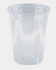 PS-becher <b>0,4 ltr.</b>, klar <br/>Ø 95,0 mm, Höhe: 119,5 mm<br/><b>mit Schaumrand</b><br/>Deckel mit Kreuzstanzung:
