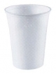 PS-becher <b>0,4 ltr.</b>, weiß <br/>Ø 95,0 mm, Höhe: 119,5 mm<br/><b>mit Schaumrand</b><br/>Deckel mit Kreuzstanzung: