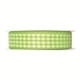 Geschenkband Vichy-Karo<br/>Limette<br/>25 m x 25 mm