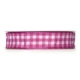 Geschenkband Vichy-Karo<br/>Fb. Pink (Beere)<br/>25 m x 25 mm