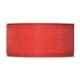 Geschenkband Organza<br/>Fb. Rot<br/>50 m x 40 mm