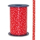 Ringelband Blümchen Rot<br/>200 m x 10 mm