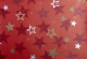 Geschenkpapier Star<br/>Rot-Gold-Silber<br/>100 m x 50 cm