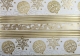 Geschenkpapier Weihnachten<br/>Creme-Gold<br/>100 m x 50 cm