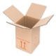 S-LOG Versandkarton<br/>4er stehend<br/>PTZ/DHL/UPS geprüft<br/>370 x 210 x 210 mm