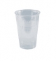 PS-becher <b>0,25 ltr.</b>, klar <br/>Ø 78,0 mm, Höhe: 110,0 mm<br/><b>mit Schaumrand</b><br/>Deckel mit Kreuzstanzung: <b>10-1395-070</b>