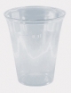 PS-becher <b>0,3 ltr.</b>, klar <br/>Ø 95,0 mm, Höhe: 110,0 mm<br/><b>mit Schaumrand</b><br/>Deckel mit Kreuzstanzung: