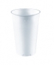 PS-becher <b>0,3 ltr.</b>, weiß <br/>Ø 78,0 mm, Höhe: 113,6 mm<br/><b>mit Schaumrand</b><br/>Deckel mit Kreuzstanzung: <b>10-1395-070</b>