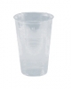 PS-becher <b>0,3 ltr.</b>, klar <br/>Ø 78,0 mm, Höhe: 113,4 mm<br/><b>mit Schaumrand</b><br/>Deckel mit Kreuzstanzung: <b>10-1395-070</b>