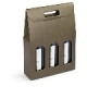 Flaschenverpackung<br/>270 x 90 x 385 mm<br/>geeignet für 3 Flaschen