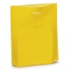 Bunte Plastik-Tragetaschen<br/>Fb. gelb<br/>380 x 80 x 440 mm
