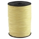 Geschenkband Bast-Effekt<br/>100 m x 10 mm<br/>Fb. Vanille