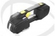 Akku-Umreifungsgerät<br/><b>LS-ZP92</b><br/>Einhandbedienung<br/>für <b>9/16 mm</b> breite<br/>und <b>0,73-1,27 mm</b> starke<br/> <b>PP</b>- und <b>PET</b>-Umreifungsbänder<br/>Verschlussart: Reibschweißverschluss