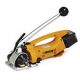 Akku-Kombi-Umreifungsgerät<br/>Strapex STB 60<br/>manuelles Spannen<br/>automatisches Schweißen<br/>für <b>9/19 mm</b> breite<br/> <b>PP</b>- und <b>PET</b>-Umreifungsbänder<br/>Verschlussart: Reibschweißverschluss