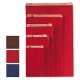 Papierbeutel<br/><b>120 x 45 x 190 mm</b><br/>rot