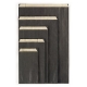 Papierbeutel<br/><b>120 x 45 x 190 mm</b><br/>schwarz