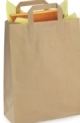 Papier-Tragetasche<br/>220 x 100 x 290 mm<br/><b>braun</b>, 80 g/m²