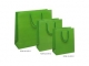 Roma Papiertragetasche<br/>glanz grün<br/>180 x 100 x 227 mm