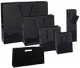 <b>1er Flaschentasche</b><br/>glanz, schwarz<br/>100 x 85 x 360 mm