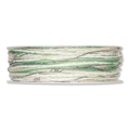 Dekoschnur<br/>Lindgrün-Silber<br/>15 m Dekoschnur<br/>Lindgrün-Silber<br/>15 m