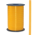 Ringelband Pünktchen Gelb<br/>200 m x 10 mm Ringelband Pünktchen Gelb<br/>200 m x 10 mm