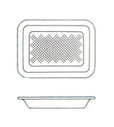 Foodtainerschale Nr. 70, SKNL<br/>weiß, <b>ungeteilt,</b><br/> 175 x 135 x 25 mm Foodtainerschale Nr. 70, SKNL<br/>weiß, <b>ungeteilt,</b><br/> 175 x 135 x 25 mm