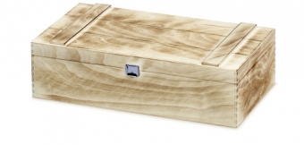 Holzkiste<br/>2er Wein/Sekt<br/>370 x 185 x 98 mm Holzkiste<br/>2er Wein/Sekt<br/>370 x 185 x 98 mm