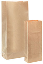 Blockbodenbeutel klein<br/>für 500 g Inhalt<br/>Fb. natur<br/>85 x 45 x 215 mm<br/> Blockbodenbeutel klein<br/>für 500 g Inhalt<br/>Fb. natur<br/>85 x 45 x 215 mm<br/>