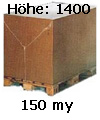 Schrumpfhauben <br/>1250 x 850 x 1400 mm<br/>150 µ Schrumpfhauben <br/>1250 x 850 x 1400 mm<br/>150 µ
