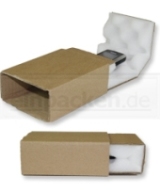 Noppenschaum-Boxen, braun