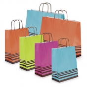 Kraftpapier-Tragetaschen Choco