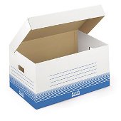 Weiße Klappdeckel-Archivboxen Standard