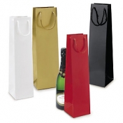 Lackpapier-Tragetaschen für Flaschen