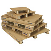 Wellpapp-Paletten - 2-seitig unterfahrbar
