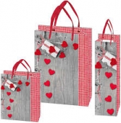 Weihnachtstaschen Sweetheart<br/>mattplastifiziert