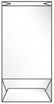 Blockbodenbeutel klein<br/>transparent, siegelfähig<br/>65 + 45 x 200 mm